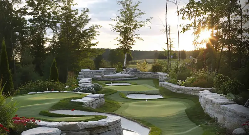 M3M Capital Golf Putting Area